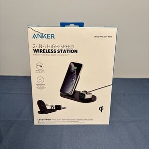 Anker B2595 Wireless Charging Station (IL/RT6-17601-B2595-NIB)